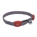 Coastal Safe Cat Collar W/magnet - Salmon Heart Charcoal. Fixed Price $17.47.