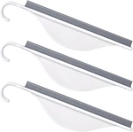 3 Pcs Tiny Shower Mirror For Bathroom, Window Squeegees Door. Fixed Price $17.07.