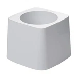 Lot Of 24 Rubbermaid Commercial Products 5" Toilet Bowl Brush Holder White Twin. Fixed Price $55.30.