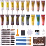 Wood Repair Kit - 37 Sets, Fillers Furniture With 18 Colors Oak. Fixed Price $10.99.