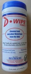 D-wipe 40 Count Lead Remover Wipes. Fixed Price $23.71.