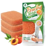 Peachy Clean Silicone Dish Sponge Scrubbers, Fresh Scent, Non-scratch, .... Fixed Price $25.47.