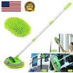 Adjustable Telescopic Car Wash Brush Kit Mop Long Handle Vehicle Cleaning Tools. Fixed Price $9.01.