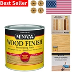 Minwax Wood Finish Natural Stain 1/2 Pint Oil-based Interior Furniture Cabinets. Fixed Price $22.29.