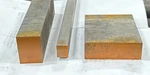X 12" H-13 Tool Steel Dcf Plate Saw Cut Oversize. Fixed Price $103.15.