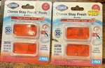 Clorox Stay Fresh Refill Pods Tropic Breeze 2 Pack Lot Of New Sealed. Fixed Price $14.99.