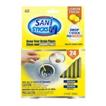 Sani Sticks Drain Cleaner 24-PACK Lemon Scent. Fixed Price $27.99.