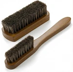 Takavu Leather Upholstery Cleaning Brush Set Horse Hair Bristle. Fixed Price $23.38.