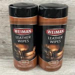 Weiman Leather Cleaner & Conditioner Wipes With Uv Protection 30 (pack Of 2). Fixed Price $22.95.