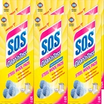 S.o.s Clean Toss Steel Wool Soap Pads Count Pack Of 43160-271523. Fixed Price $53.12.