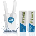 Powerstone Pumice Toilet Bowl Cleaner With 1 Count (pack Of 2), White. Fixed Price $31.99.