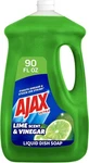 Ajax Ultra Liquid Soap Vinegar Lime Scent, Sparkling Clean Dishes, 90FL. Fixed Price $9.89.