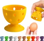 Cleaner Scrubber Fresh Eggs Cute Chick Shaped Silicone Washer Yellow. Fixed Price $10.99.