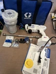 Graco HP20 Sanispray Handheld Airless Disinfectant Sprayer, Corded 25R790. Fixed Price $150.00.
