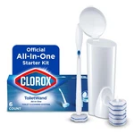 Clorox Toiletwand Cleaning Kit, 6 Count (pack Of 1), Blue/white. Fixed Price $19.79.