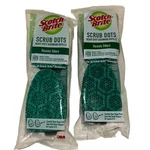 Scotch Brite Scrub Dots Heavy Duty Dishwand Sponge Refill 2 Pack -bundle Of. Fixed Price $15.69.