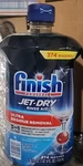 (1) Finish Jet-dry Rinse Aid, 38 Fl. Oz. 374 Washes 3IN1 Ultra Residue Removal. Fixed Price $19.99.