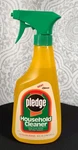 Sc Johnson Pledge Household Cleaner Spray Bottle Tv Prop Cleaning Housework Vtg. Fixed Price $14.00.