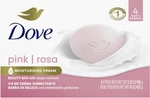 Dove Pink Beauty Soap 4 3.75 Oz Moisturizing Cream Body Hands Face Oval. Fixed Price $12.99.