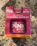 The Pink Stuff Miracle Cleaning Kit, Paste With Dual-sided Sponge Scrubber. Fixed Price $19.97.