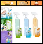 Eco-friendly All-purpose Cleaner Kit 3 Reusable Spray Bottles & 6 Refills. Fixed Price $41.99.