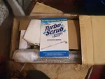 Turbo 360 Cordless Scrubber For Floor And Tile - White. Fixed Price $29.95.