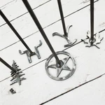 Branding Irons For Wood & Leather Various Shapes Symbols Craft Tools. Fixed Price $29.99.