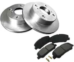 Brake Disc Rotor Pad Set Rear For Suzuki Cappuccino EA21R EA11R Jdm. Fixed Price $199.88.