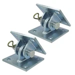 Heavy Duty Dock Hinge Kit With Backer Plate, Floating Connector Brackets,. Fixed Price $47.19.