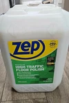 Zep High Traffic Floor Polish 5 Gallon. Fixed Price $46.00.