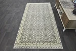 Oushak 4X7,TURKISH Rug,vintage,anatolian,beige,kilim,bohemian,handmade,wool. Fixed Price $192.00.