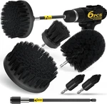 Holikme 6PACK Drill Brush Power Scrubber Cleaning Extended Long Attachment. Fixed Price $14.92.