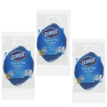 3 Pack Clorox Tub & Tile Handheld Scrubber Refill Pads Nonscratch Antimicrobial. Fixed Price $19.99.
