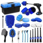 Ttrcb Car Detailing Kit, Cleaning 27PCS-BLUE,. Fixed Price $55.31.