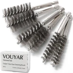 Vouyar 6PCS Copper Tube Pipe Cleaner, 1/2 3/4 Cleaning Brush Silver. Fixed Price $21.23.