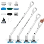 Electric Spin Scrubber, Cordless Cleaning Brush, W/replaceable Heads. Fixed Price $75.32.