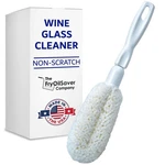 Flute And Stemware Wine Glass Cleaning Brush Dishwasher Safe, Non-scratch F.... Fixed Price $17.85.