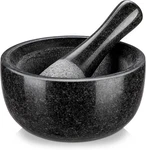 Cast Iron Mortar And Pestle Tool Set, 6.5 Inch 3 Cup. Fixed Price $51.78.