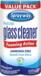 Glass Cleaner Foaming Aerosol Spray, 19OZ, Pack Of 2 Ammonia-free, Streakless,. Fixed Price $10.99.