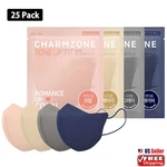 25 Pack Charmzone Tone Up Fit Premium Protective Fashion Mask, Made In Korea. Fixed Price $18.98.