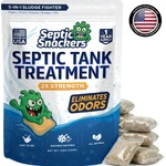 12- Supply Of 2X Strength Septic Tank Pods Prevent Backups Effortlessly. Fixed Price $26.59.