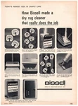 Print Ad, 1965 Bissell Dry Rug Cleaner Powder 60'S Mcm Cleaning Process Fossils. Fixed Price $14.50.