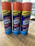 Spot Shot Carpet Stain Remover Lot Of 3 18OZ Aerosol Cans. Fixed Price $27.99.