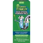 Green Gobbler Granular Drain Opener Clog Remover 3 Packets Sink Bathtub. Fixed Price $22.99.