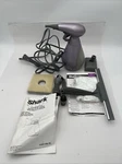 Shark Euro Pro Select Purple Gray Steam Cleaner Model SC618D & Accessories Used. Fixed Price $33.00.