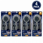 Waterpik Powerpulse Therapeutic Strength Massage Shower Head 6-SPRAY Chrome 4 Pk. Fixed Price $57.00.