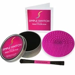 Simple Switch Kit For Fast Makeup Brush Cleaning Cleaner Wet Pad. Fixed Price $12.99.