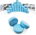 100 Pcs Car Windshield Washer Tablets, Makes 105 Gallons, Winter De-icer Use. Fixed Price $16.24.