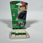 Scotch Pop-up Tape Dispenser Refills Open Box 9 Pads New. Fixed Price $74.99.
