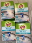 40 Ct Scotch Brite Disposable Toilet Scrubber Refills 10/BOX 4BOXES New Sealed. Fixed Price $35.99.